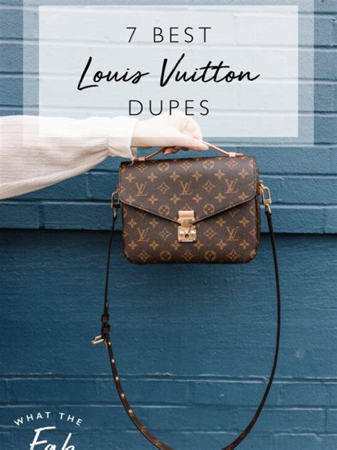 louis vuitton bag knock offs|The Best Louis Vuitton Dupes From $20 .